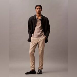 Calvin Klein Modern Stretch Chino Pants in Khaki